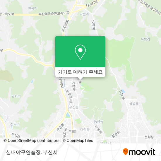 실내야구연습장 지도