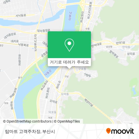 탑마트 고객주차장 지도