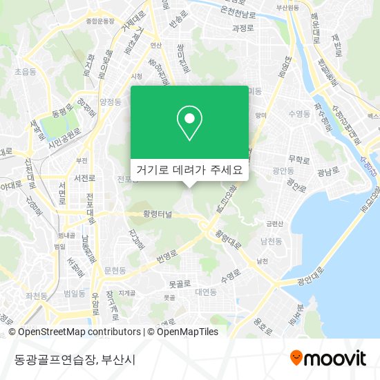 동광골프연습장 지도