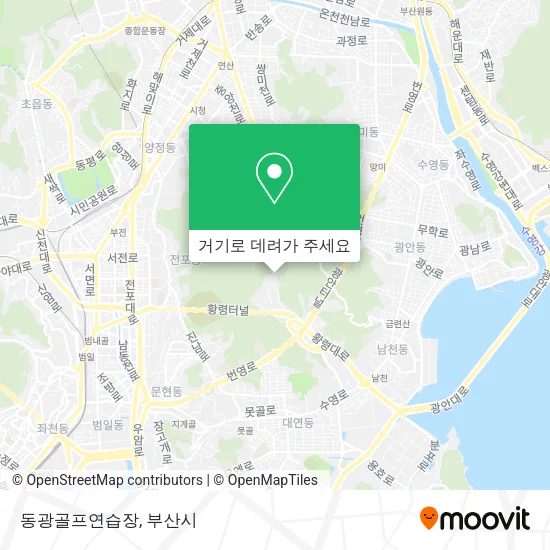 동광골프연습장 지도