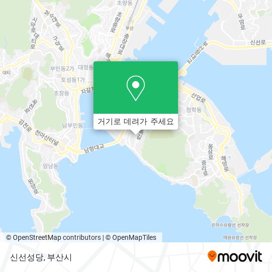 신선성당 지도