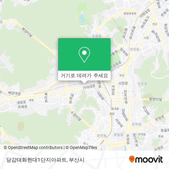 당감태화현대1단지아파트 지도