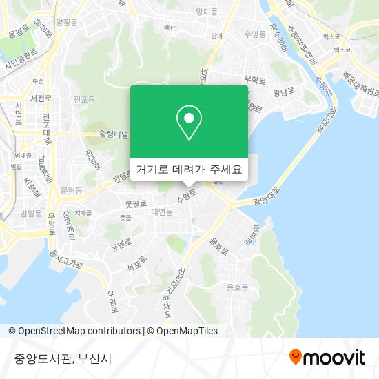 중앙도서관 지도