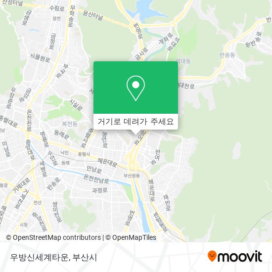 우방신세계타운 지도