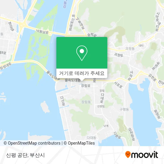 신평 공단 지도