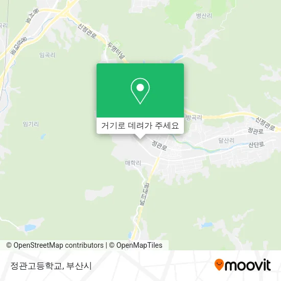 정관고등학교 지도