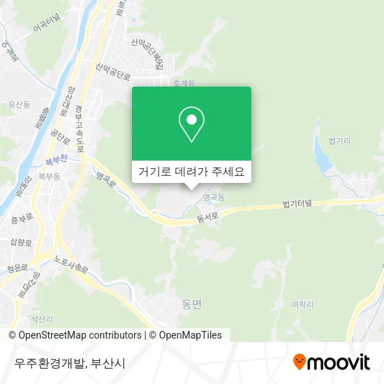 우주환경개발 지도