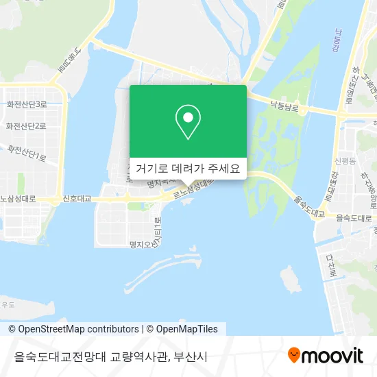 을숙도대교전망대 교량역사관 지도
