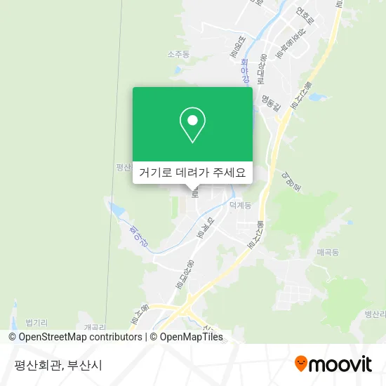 평산회관 지도
