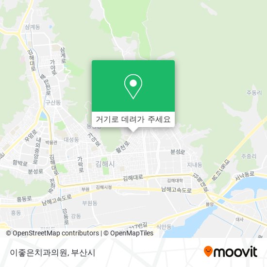 이좋은치과의원 지도