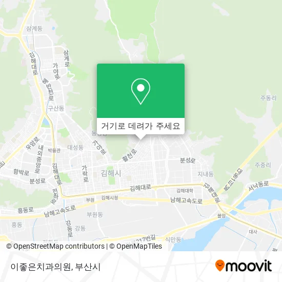 이좋은치과의원 지도