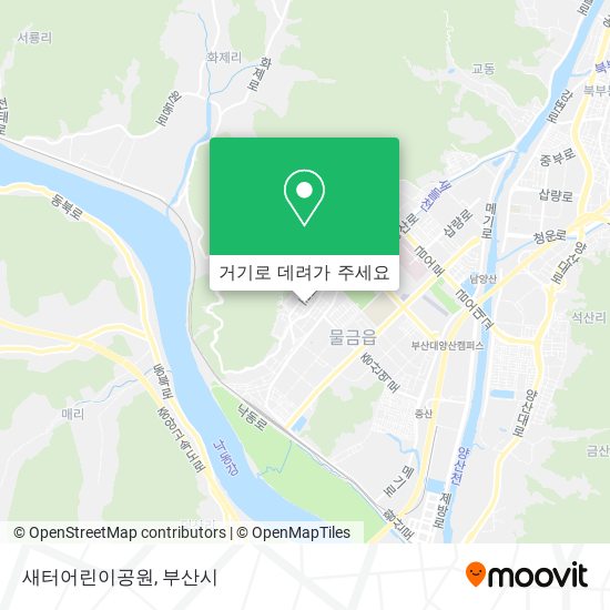 새터어린이공원 지도