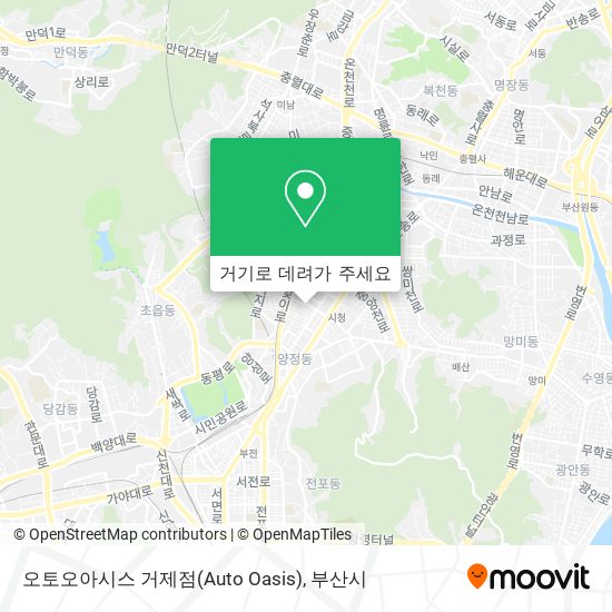 오토오아시스 거제점(Auto Oasis) 지도