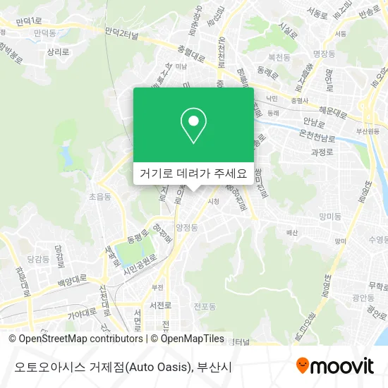 오토오아시스 거제점(Auto Oasis) 지도
