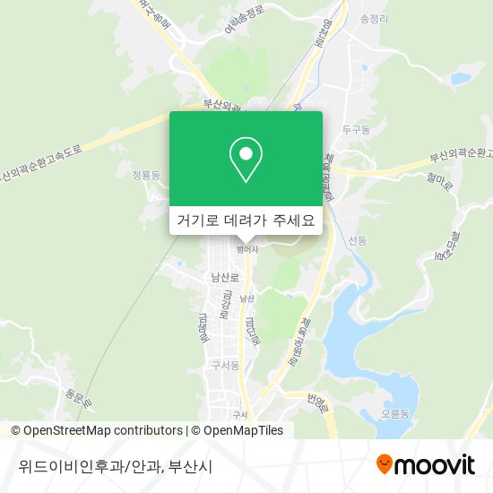 위드이비인후과/안과 지도