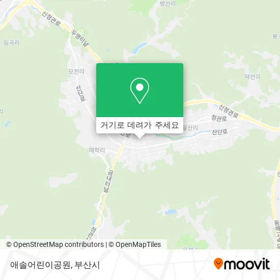 애솔어린이공원 지도