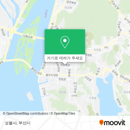 성불사 지도