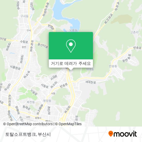 토탈소프트뱅크 지도