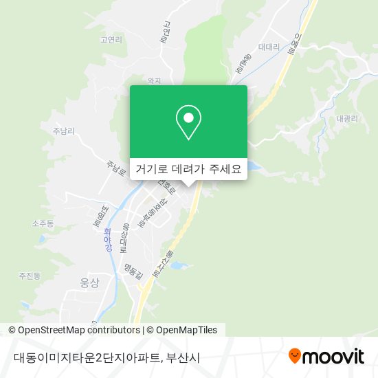 대동이미지타운2단지아파트 지도