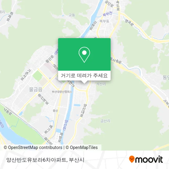양산반도유보라6차아파트 지도