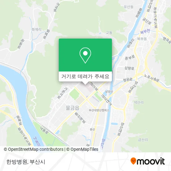한방병원 지도