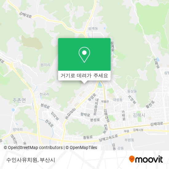 수인사유치원 지도