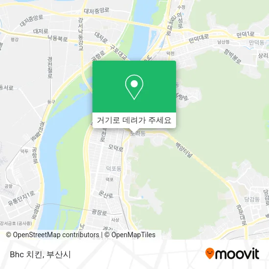 Bhc 치킨 지도