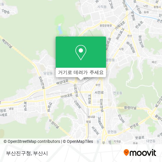 부산진구청 지도