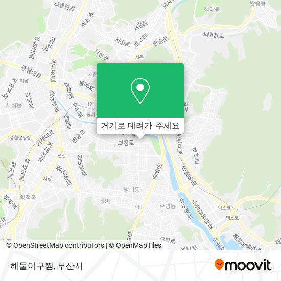 해물아구찜 지도