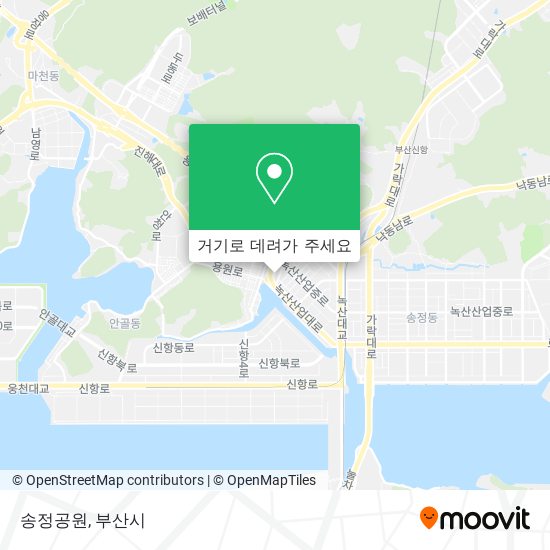 송정공원 지도