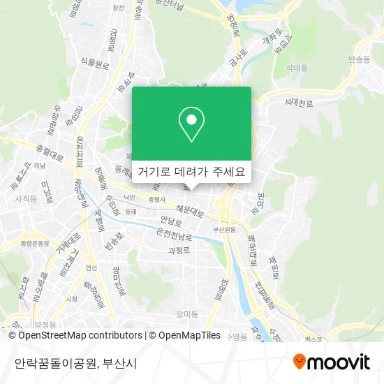 안락꿈돌이공원 지도