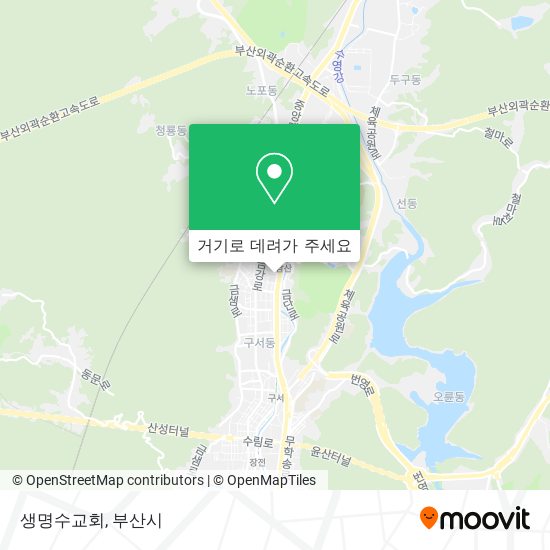 생명수교회 지도