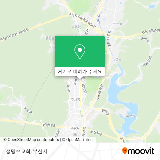 생명수교회 지도