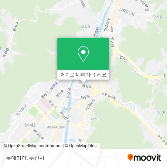 롯데리아 지도