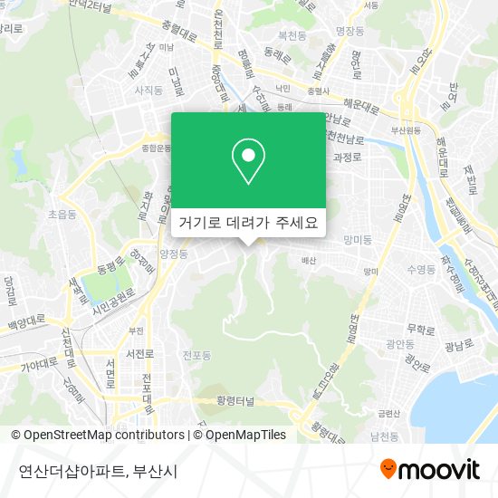 연산더샵아파트 지도