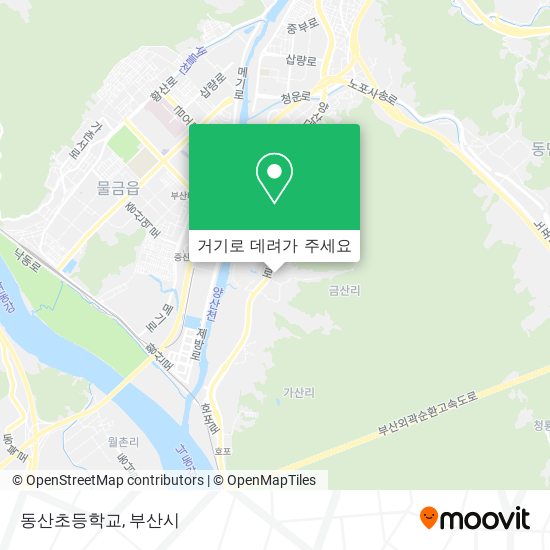 동산초등학교 지도