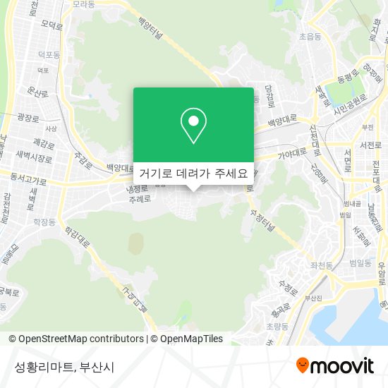 성황리마트 지도