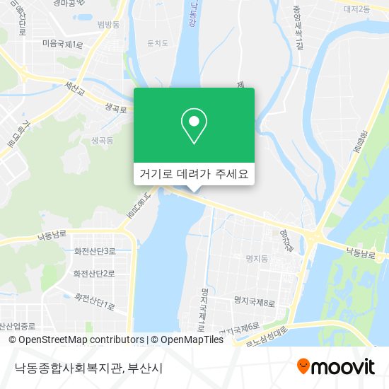 낙동종합사회복지관 지도