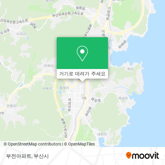 부전아파트 지도