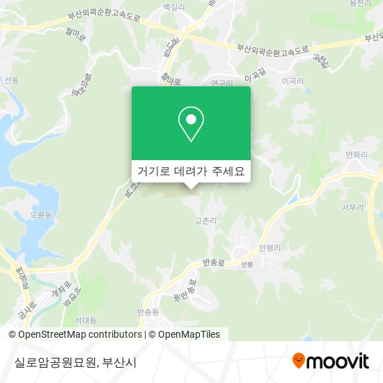 실로암공원묘원 지도