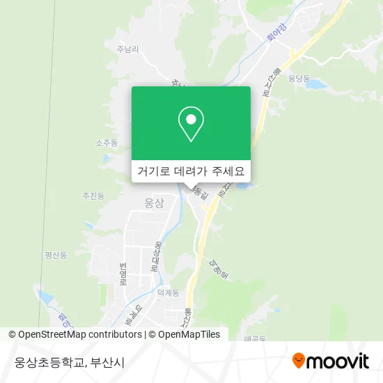 웅상초등학교 지도