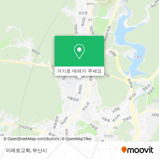 미래로교회 지도