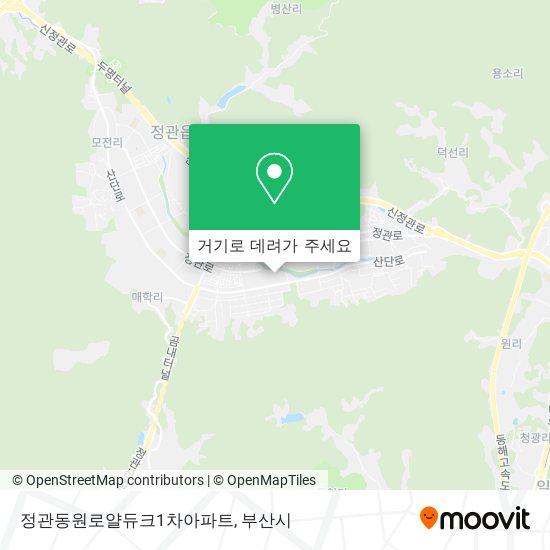 정관동원로얄듀크1차아파트 지도