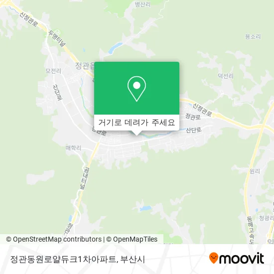 정관동원로얄듀크1차아파트 지도
