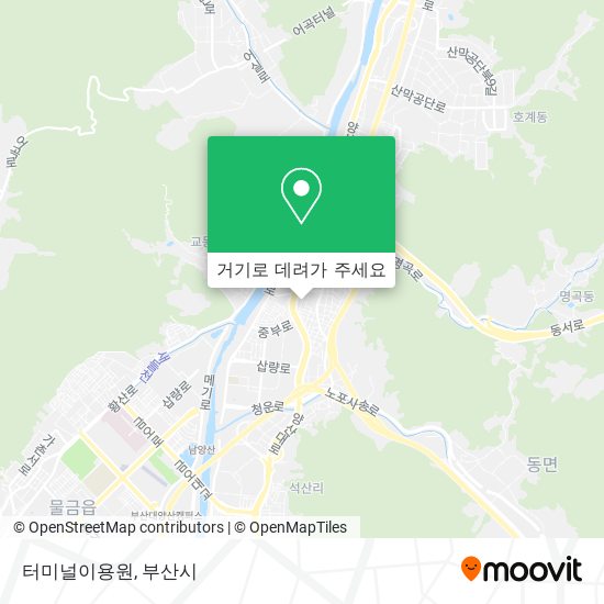 터미널이용원 지도