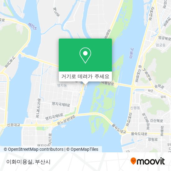 이화미용실 지도