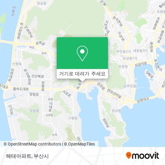 해태아파트 지도