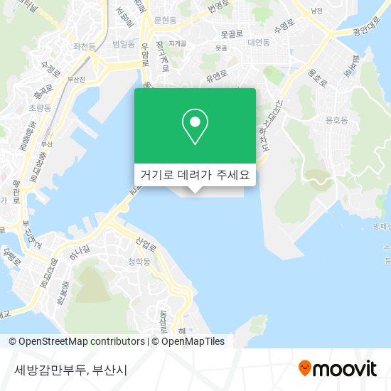 세방감만부두 지도
