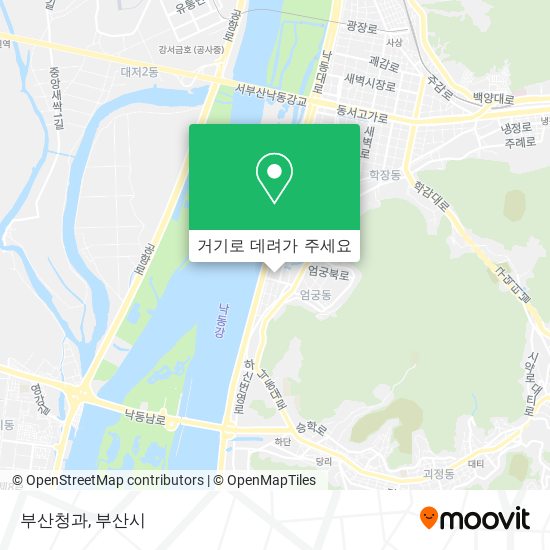 부산청과 지도