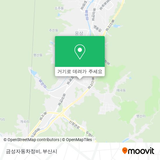 금성자동차정비 지도